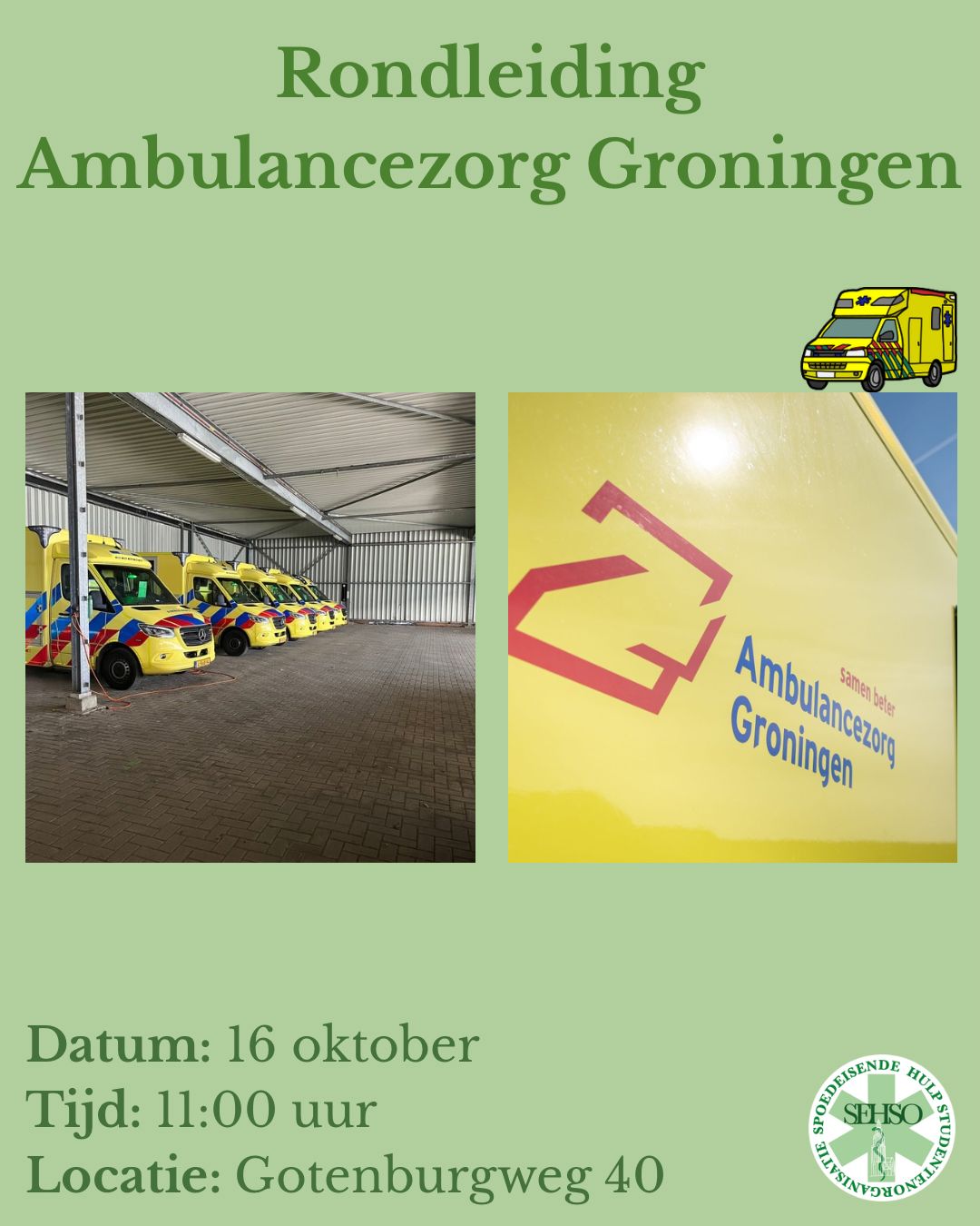  Rondleiding Ambulancezorg Groningen